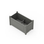 Country Living Rectangle Double Planter Box