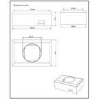 Victron Wall mount enclosure for BMV or MPPT Control