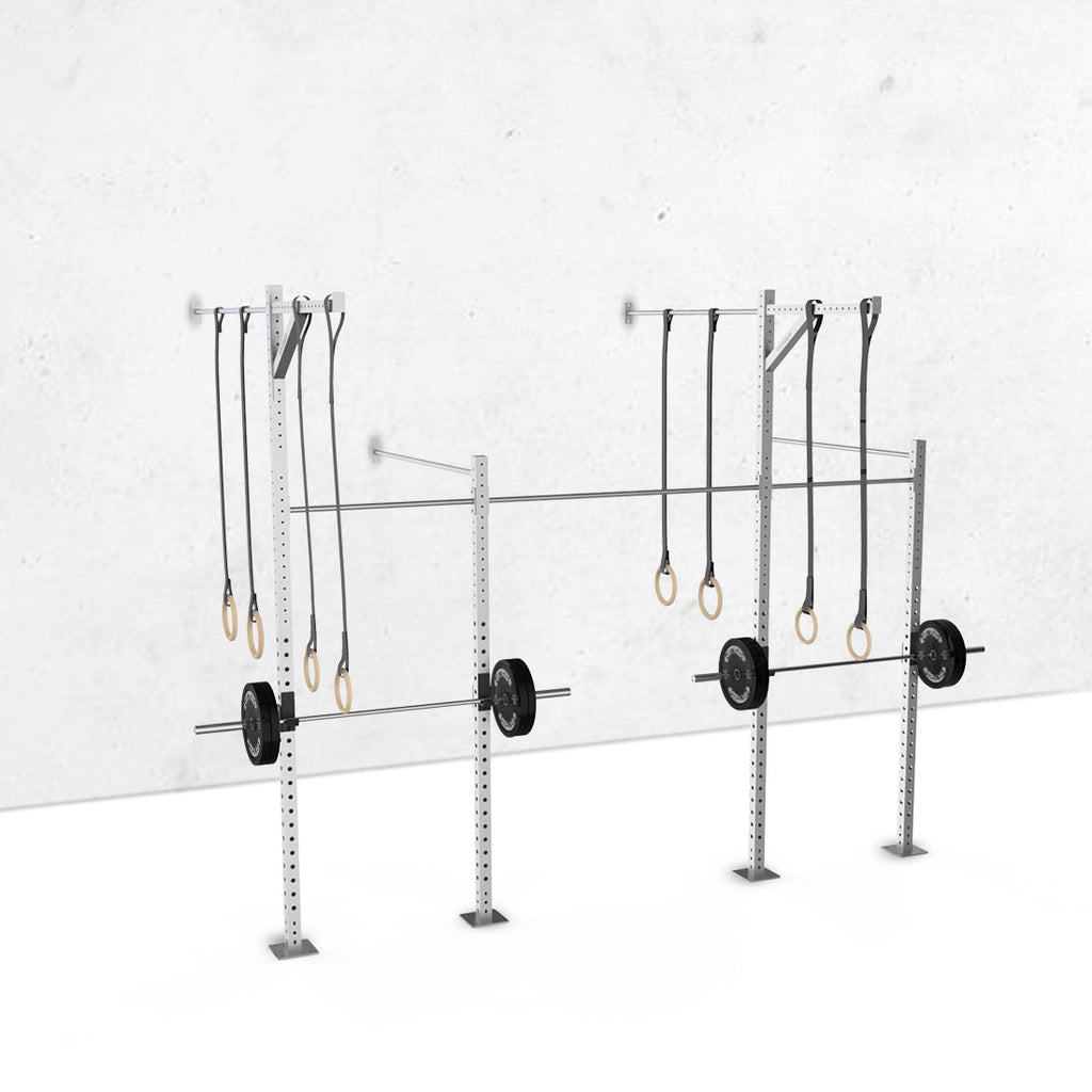 Galvanized Wall-Mounted Expandable RMU 12' Height Pull-Up Rig