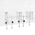 Galvanized Wall-Mounted Expandable RMU 12' Height Pull-Up Rig