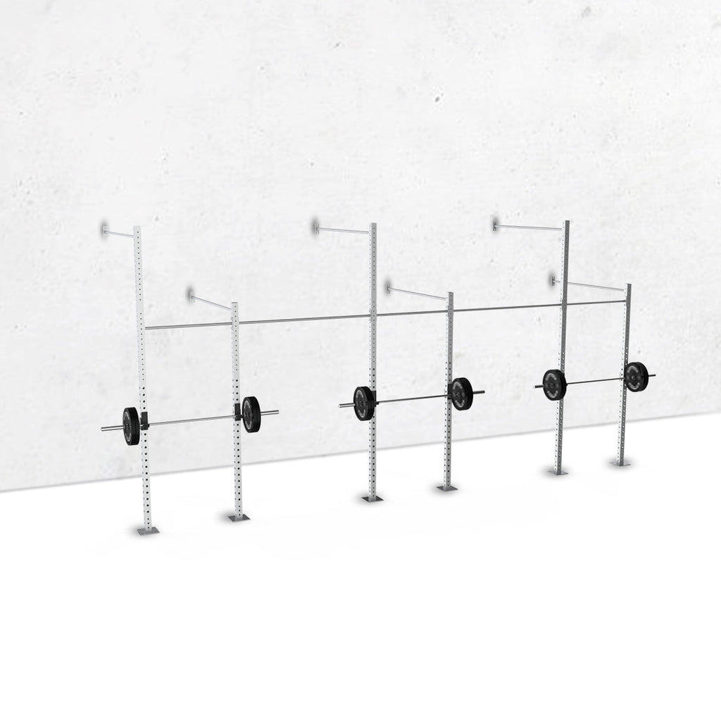Galvanized Wall-Mounted Expandable RMU 12' Height Pull-Up Rig