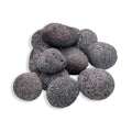 Warming Trends Rolled Lava Rock: 50 Lb of 1" - 2" Gray/black Stones