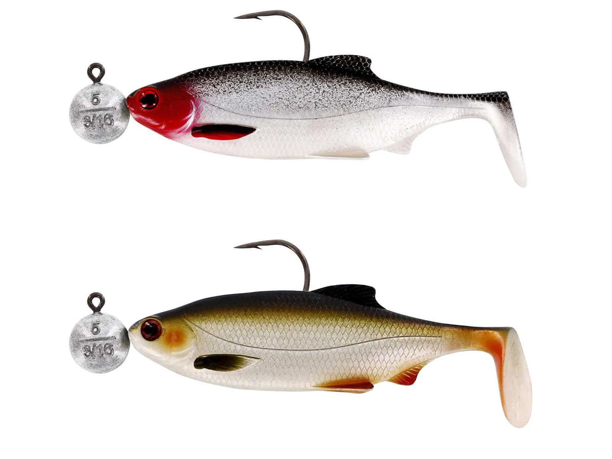 Westin Ricky The Roach Rigged & Ready 10cm 10g Clear water mix pack of 2