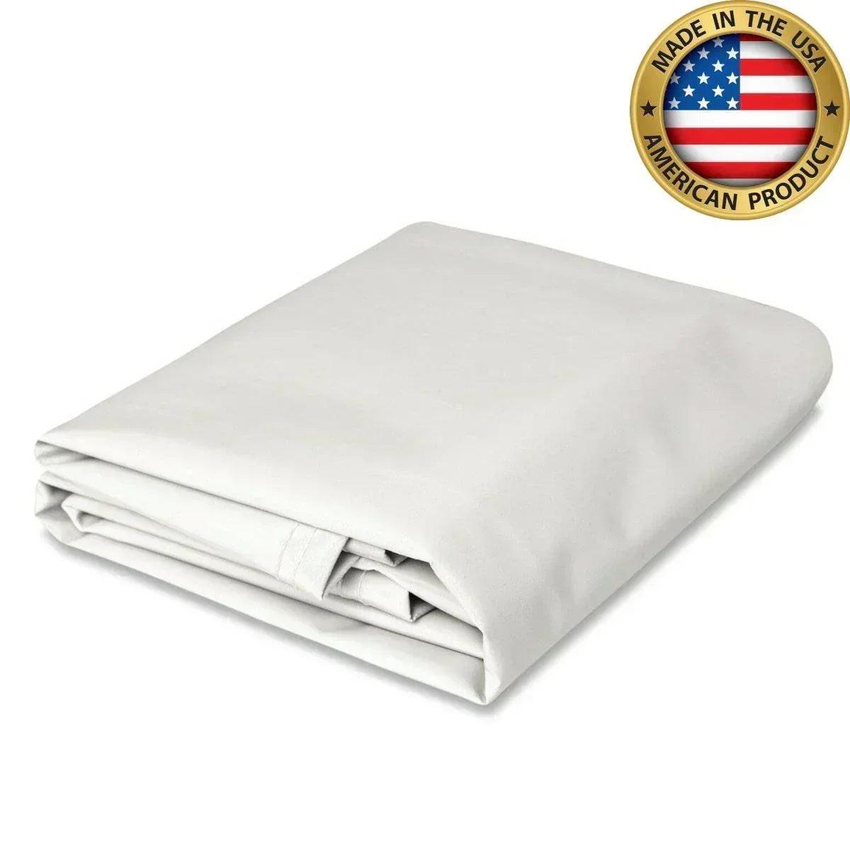 18 oz. Super Vinyl Tarp - White - 10' x 10'