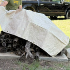 White Canvas Tarp 14' x 20'