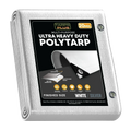 White/Silver Poly Tarp 10' x 16'
