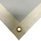 Vinyl Mesh Tarp - White - 8' x 12'