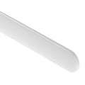 White End Cap for 23mm Laminated Window Board - Light Oak