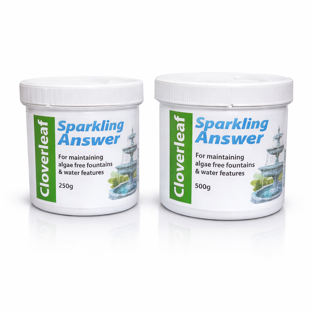 Cloverleaf Sparkling Answer 250g | 500g Clean Ornamental Water Treatment