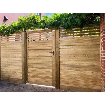 Canterbury Combi Gate Inc Post and Fittings - 1.93m x 1m