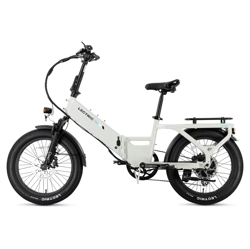 XP4 Step-Thru Stratus White + FREE LevelUp Rack ($79 Value)