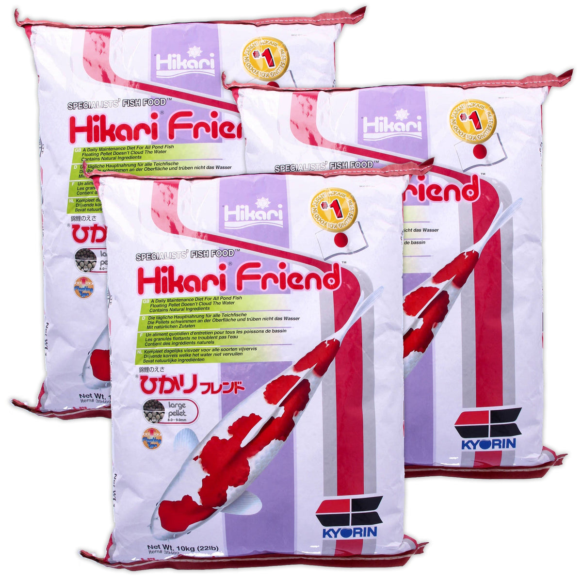 Hikari Friend Large Pellet 3x10kg