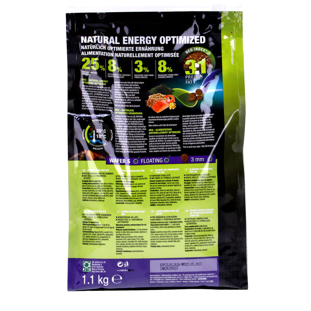 JBL ProPond Spring Koi Fish Food S 1.1kg (BB 05/26)