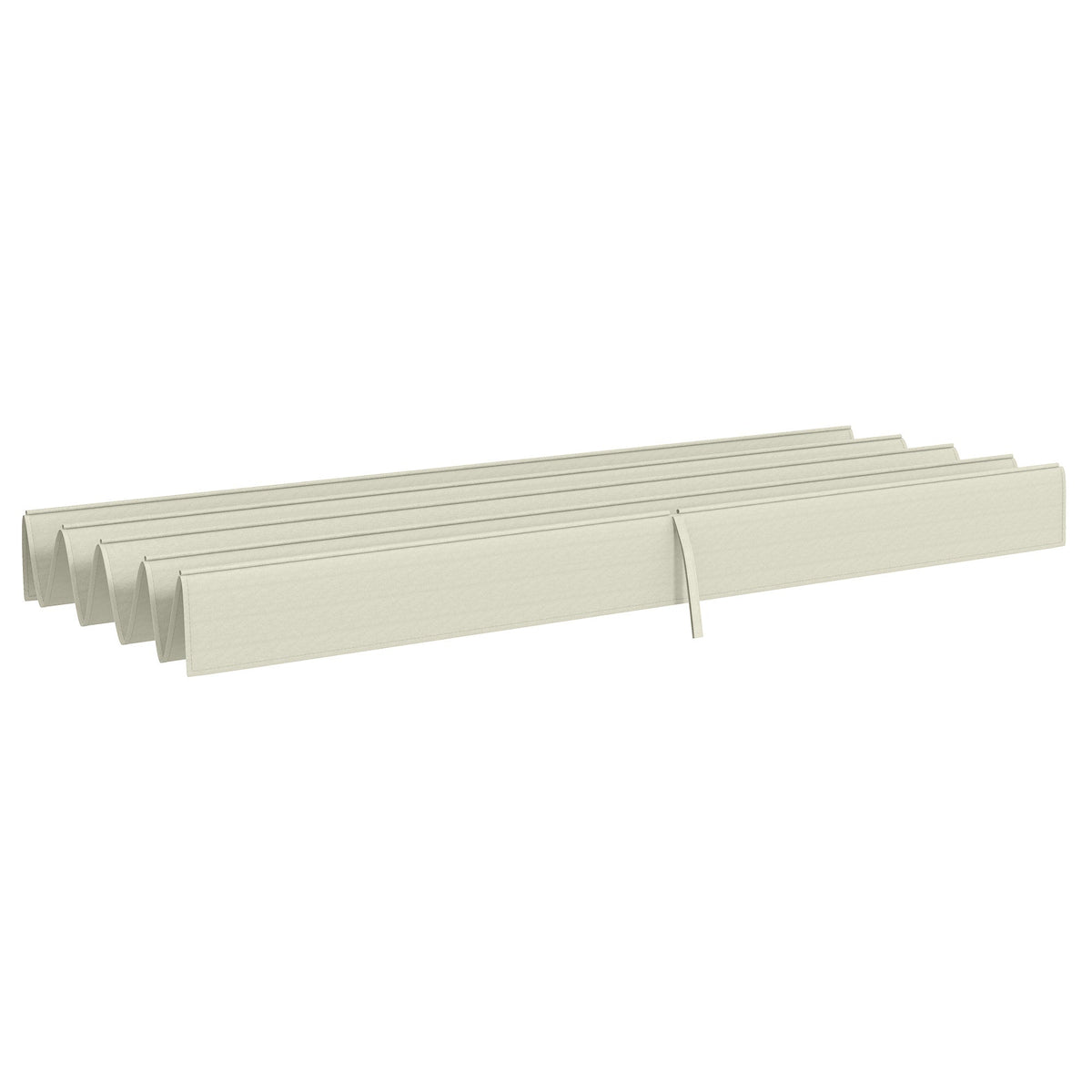 UV30+ Retractable Canopy for 9.8' x 7.1' Pergola, Cream White