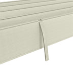 UV30+ Retractable Canopy for 9.8' x 7.1' Pergola, Cream White