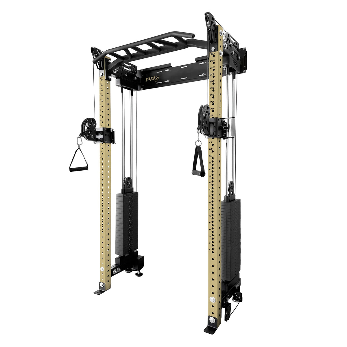 Desert Tan - Build Limitless® Wall Mounted Functional Trainer