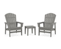 3-Piece Nautical Grand Upright Adirondack Set