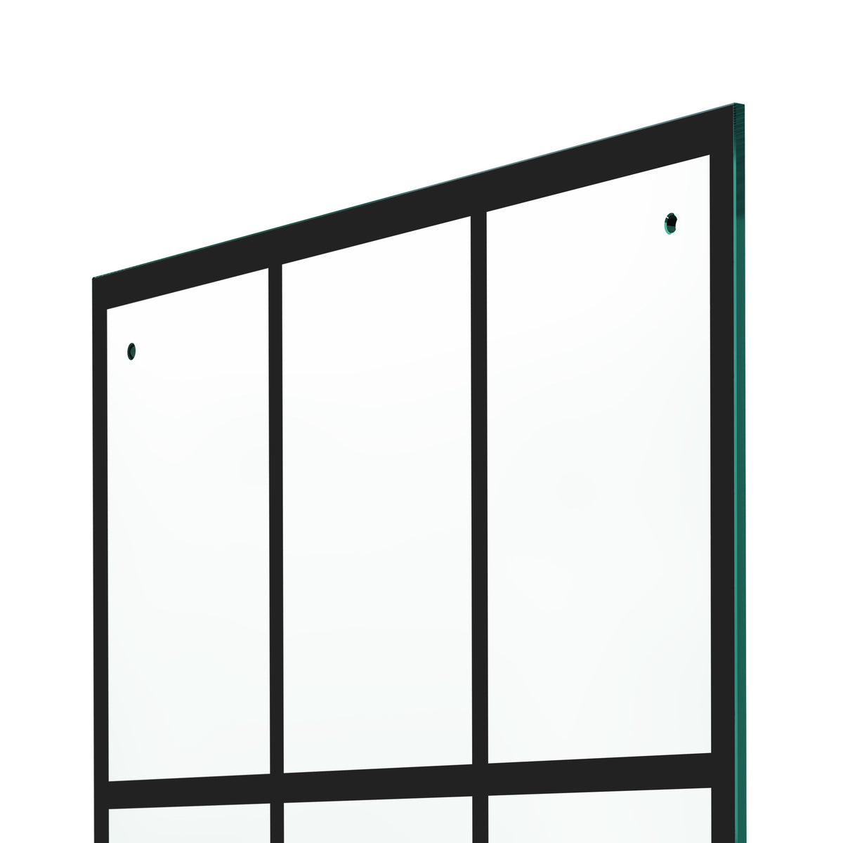 Slider Door Fixed Panels - French Silk Screen Sliding Glass Fixed Bathtub Panel