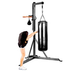 Commercial Heavy Bag Stand with Speed Bag Platform 522CBS