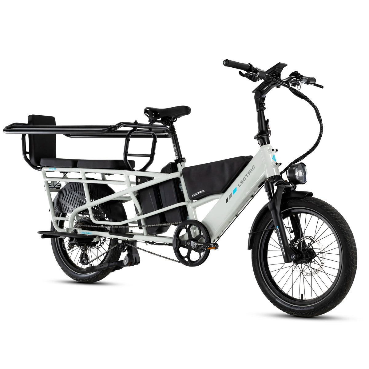 XPedition2 Stratus White Dual-Battery + FREE Running Boards, Cushions, Elite Headlight, Suspension Seat Post, Orbitor ($545 Value)