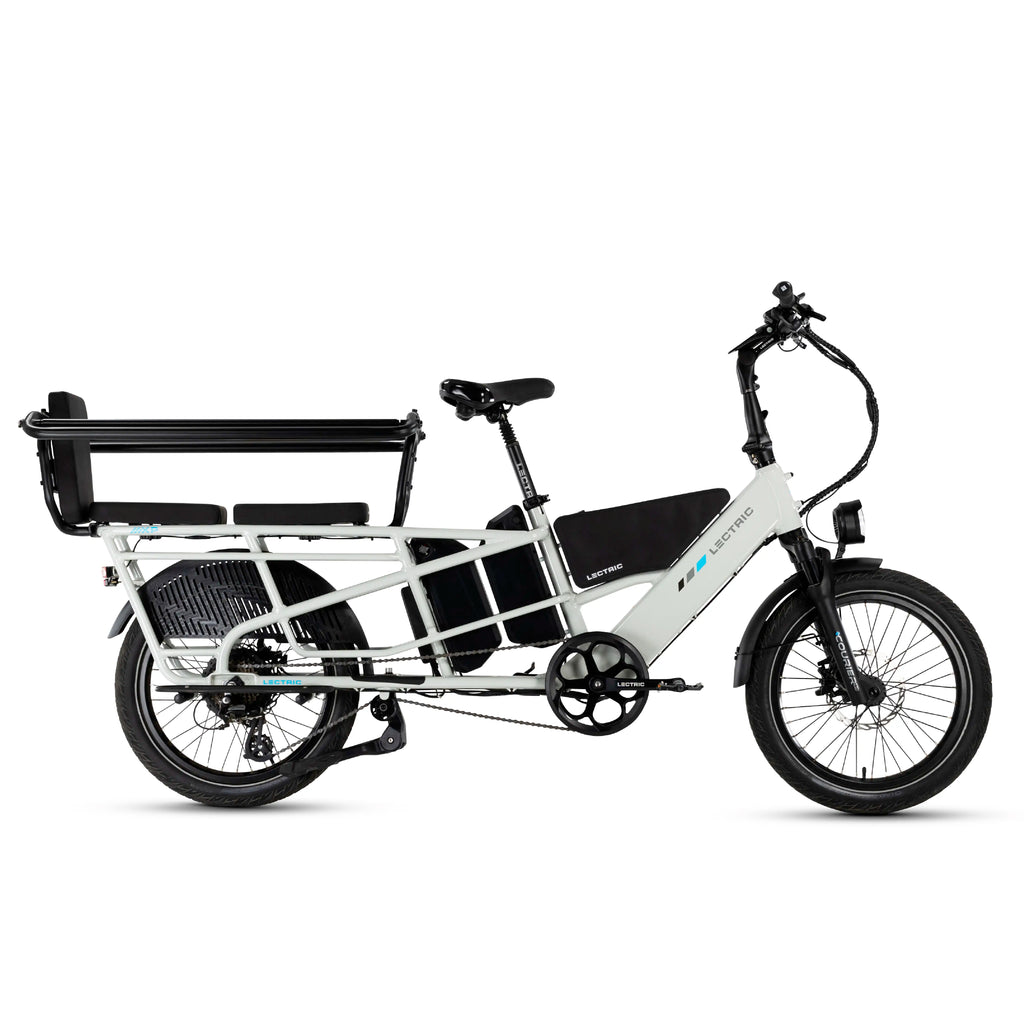 XPedition2 Stratus White Long-Range Dual-Battery + FREE Running Boards, Cushions, Elite Headlight, Suspension Seat Post, Orbitor, Fast Charger ($694 Value)