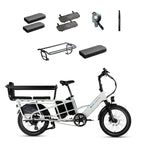 XPedition2 Stratus White Dual-Battery + FREE Running Boards, Cushions, Elite Headlight, Suspension Seat Post, Orbitor ($545 Value)