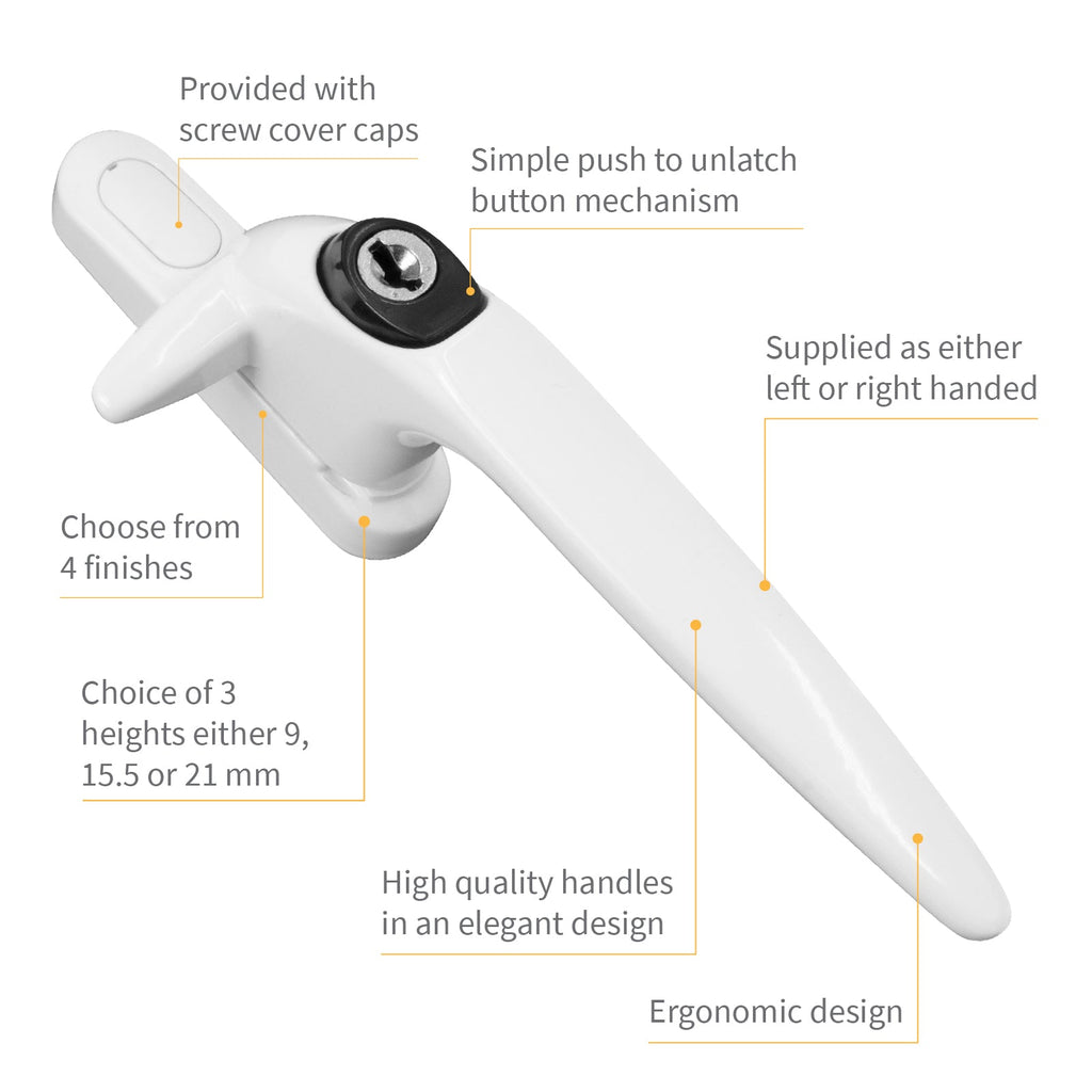 Yale Sparta Cockspur Window Handle