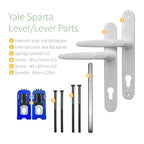 Yale Sparta Lever/Lever Door Handle