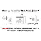 YETI® Wall Mount Bottle Opener