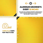Yellow Poly Tarp 14' x 20'