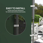 Canopy Sidewall Panel for 3 x 3m Straight Leg Pop Up Gazebos, 1 Pack Sidewall Only, Green