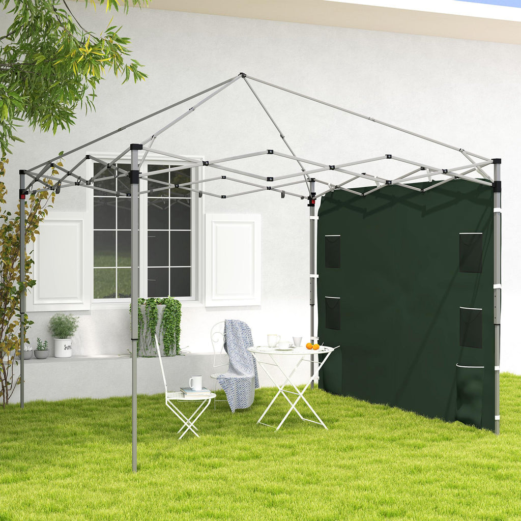 Canopy Sidewall Panel for 3 x 3m Straight Leg Pop Up Gazebos, 1 Pack Sidewall Only, Green