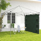 Canopy Sidewall Panel for 3 x 3m Straight Leg Pop Up Gazebos, 1 Pack Sidewall Only, Green