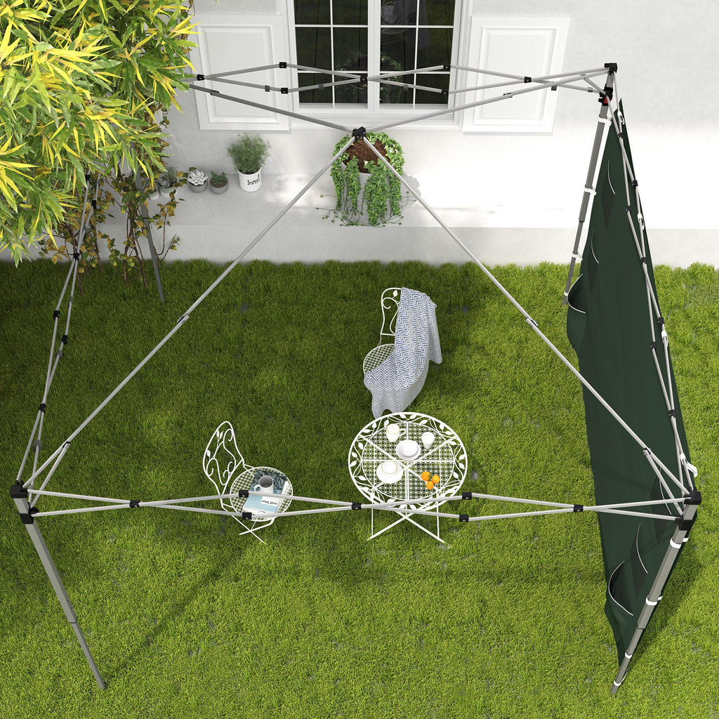 Canopy Sidewall Panel for 3 x 3m Straight Leg Pop Up Gazebos, 1 Pack Sidewall Only, Green