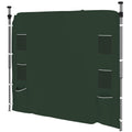 Canopy Sidewall Panel for 3 x 3m Straight Leg Pop Up Gazebos, 1 Pack Sidewall Only, Green