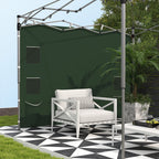 Canopy Sidewall Panel for 3 x 3m Straight Leg Pop Up Gazebos, 1 Pack Sidewall Only, Green