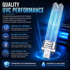 Aquacadabra U.Vanquish PLS 13W UV Replacement Bulb Single Lug & Twin Lug Pond UV