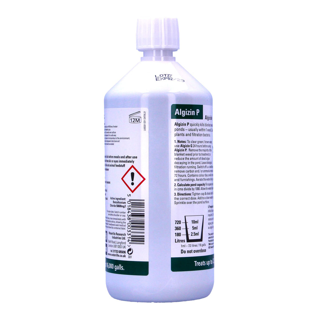 Waterlife Algizin P Pond Blanketweed Control