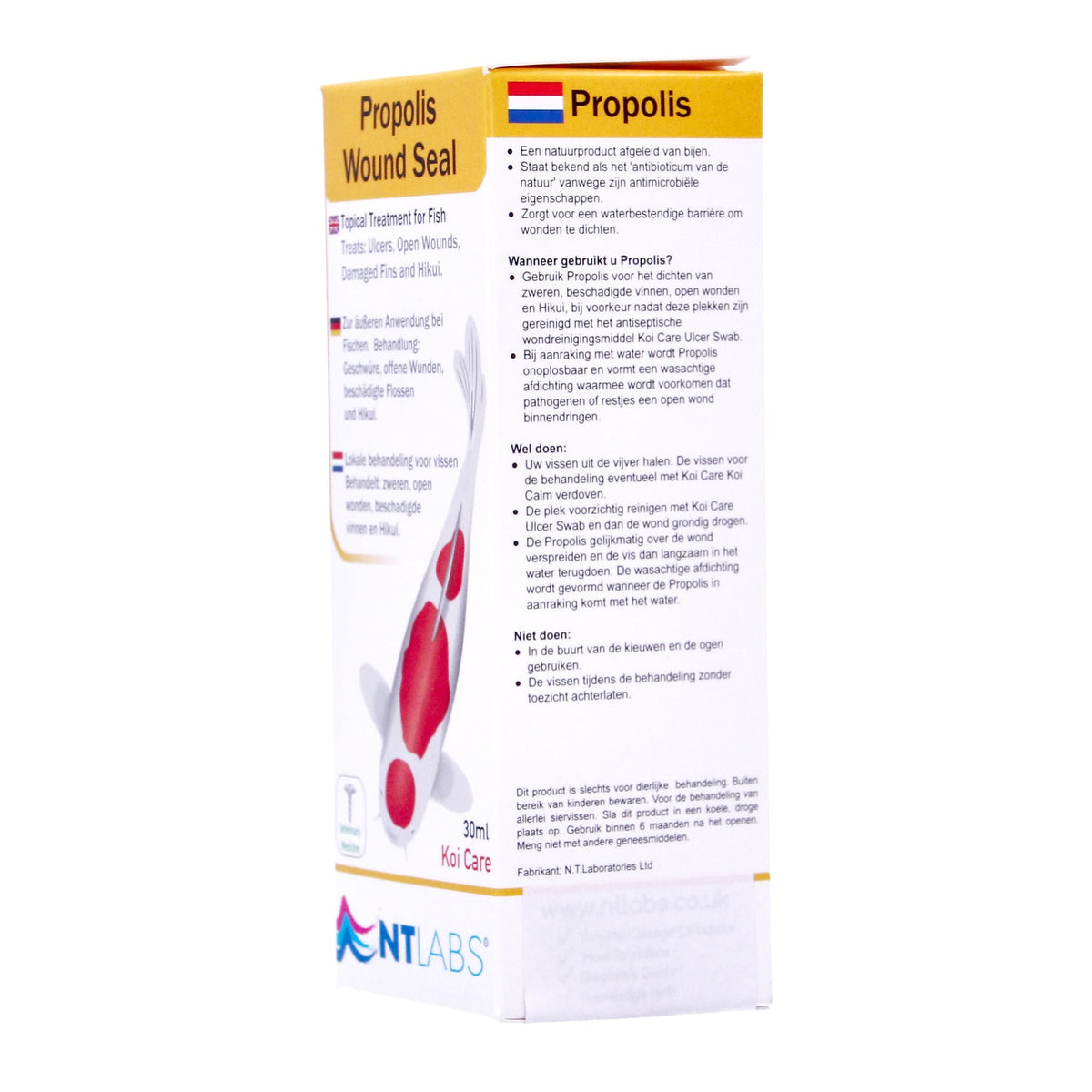 NT Labs Propolis 30ml - Koi Care Fish Treatment