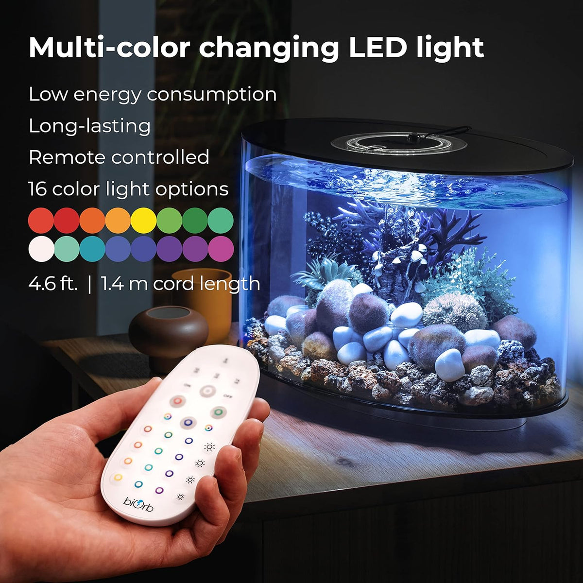 biOrb LOOP 30L Aquarium with MCR LED & 5-Step Filtration