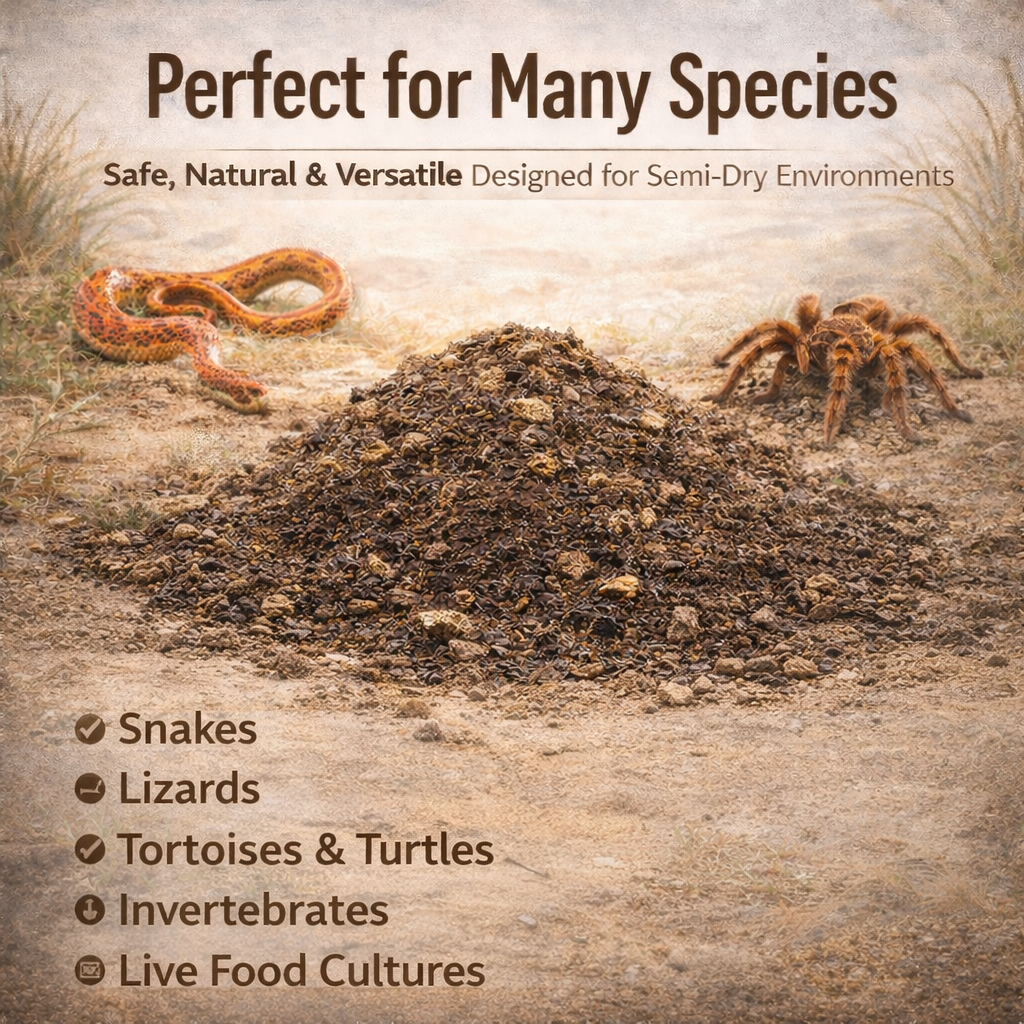 Arcadia EarthMix Prairie 10L Bioactive Substrate Reptile Amphibian Vivarium Soil