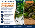 Aquarium Brown Silica Sand 25kg – Safe & pH Neutral