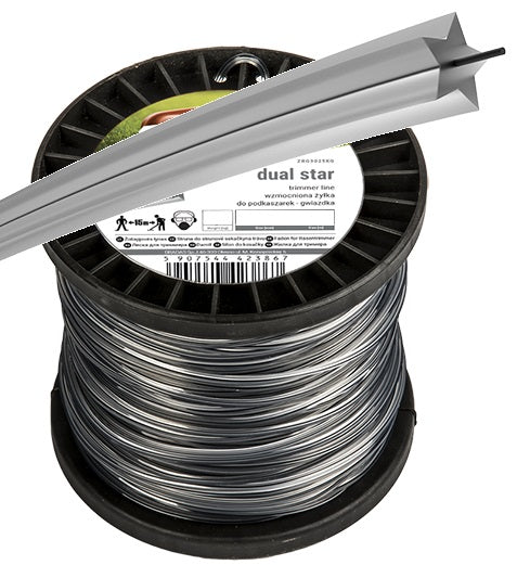 Strimmer Line Ripper Dual Star 2.7mm x 2.5kg (507m) Spool