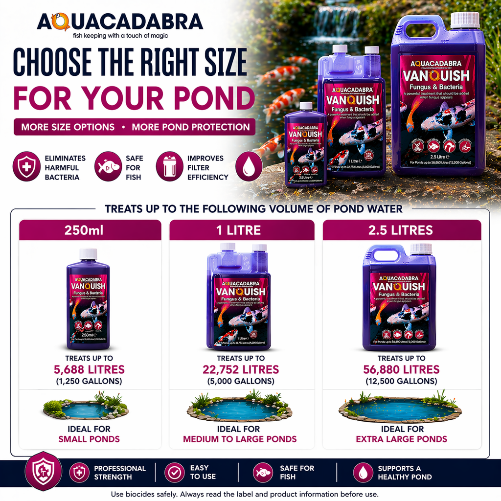 Aquacadabra Vanquish Fungus & Bacteria